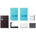 Etui Samsung Carbon Magnet do Galaxy Z Fold8 czerwony