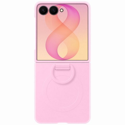Etui Samsung Silicone Ring Magnet do Galaxy Z Flip8 fioletowy