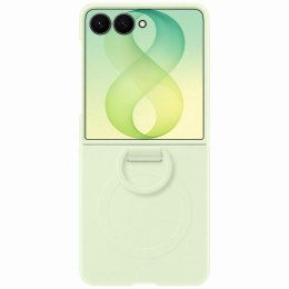 Etui Samsung Silicone Ring Magnet do Galaxy Z Flip8 zielony