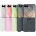 Etui Samsung Silicone Ring Magnet do Galaxy Z Flip8 zielony