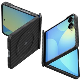 Etui Spigen Air Skin Aramid Mag MagSafe do Samsung Galaxy Z Flip8 czarny