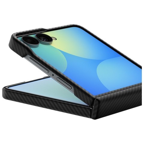 Etui Spigen Air Skin Aramid Mag MagSafe do Samsung Galaxy Z Flip8 czarny