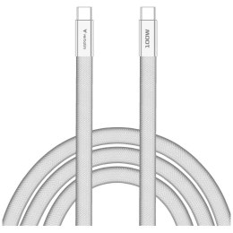 Kabel Verbatim Sync & Charge SoftTouch USB-C do USB-C 100W PD3.0 120cm biały 30277