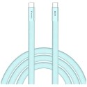 Kabel Verbatim Sync & Charge SoftTouch USB-C do USB-C 60W PD3.0 120cm niebieski 30273