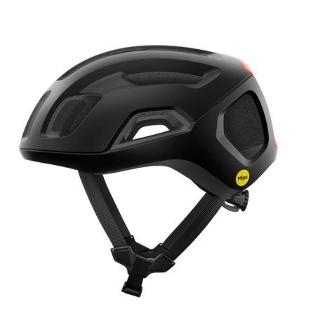 Kask rowerowy POC Ventral Air MIPS czarno pomarańczowy - 50/56
