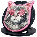 Magnetyczny uchwyt/podstawka Nimmy Cool&Cute 2.0 Cat na telefon różowy