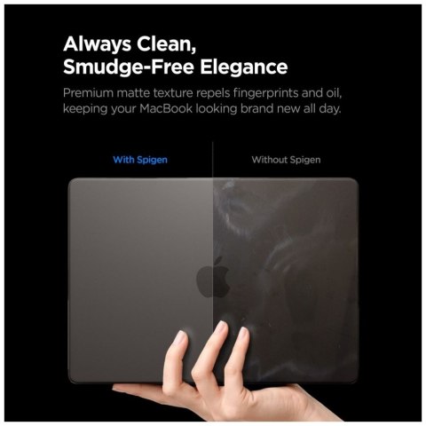 Etui Spigen AirSkin do MacBook Pro 14" M1-M5 Pro / M5 Pro Max 2021-2026 frost black