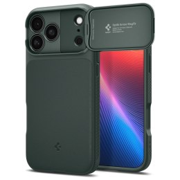 Etui Spigen Optik Armor Mag MagSafe do iPhone 17 Pro Max zielony