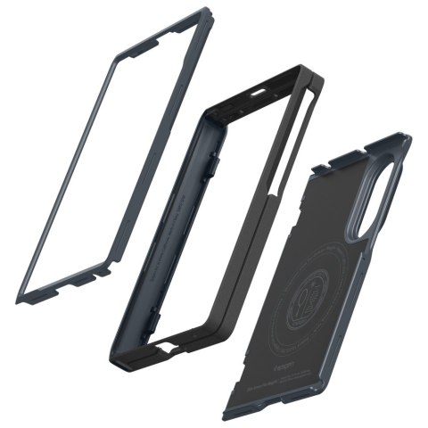 Etui Spigen Slim Armor Pro MagSafe do Samsung Galaxy Z Fold8 metal slate