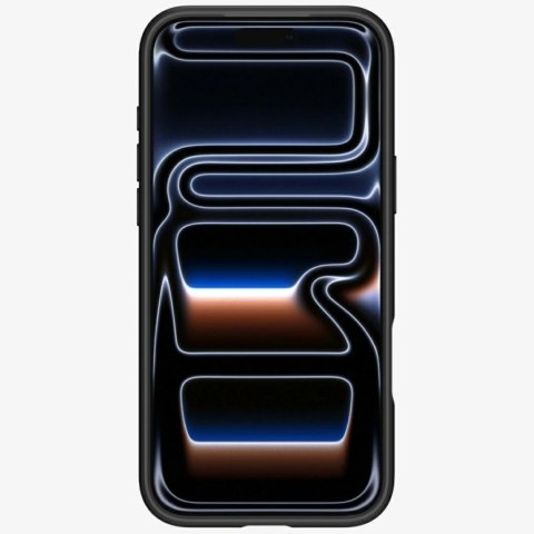 Etui Spigen Ultra Hybrid Mag MagSafe do iPhone 17 Pro czarno-pomarańczowy