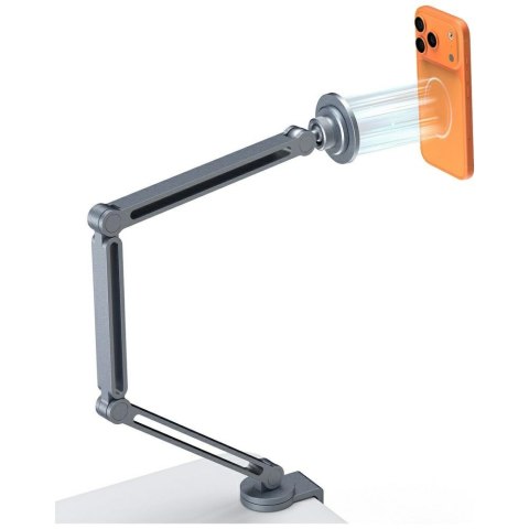 Magnetyczny uchwyt na telefon i tablet 4smarts Mount ErgoPro Desk Clamp -szary