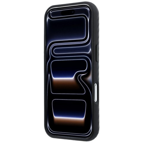 Etui BMW M Carbon Metal Logo MagSafe do iPhone 18 Pro / 17 Pro czarny