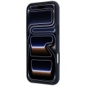 Etui BMW M Carbon Metal Logo MagSafe do iPhone 18 Pro Max / 17 Pro Max niebieski