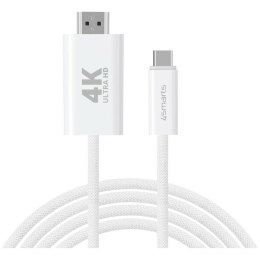 Kabel 4smarts USB-C do HDMI 2m biały