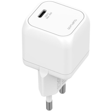Ładowarka sieciowa 4smarts PDPlug SiC 45W USB-C biały