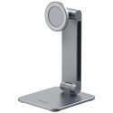 Magnetyczny uchwyt na telefon i tablet 4smarts ErgoPro Desk Stand- szary