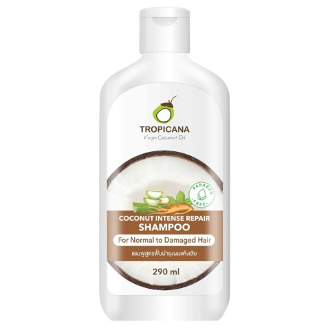 Tropicana Virgin Coconut Oil Bio Intensywnie Regenerujący Szampon do Włosów 290 ml