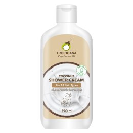 Tropicana Virgin Coconut Oil Bio Kremowy Żel pod prysznic Wegański 290 ml