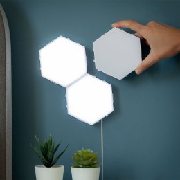 Zestaw Modułowych Paneli oświetlających LED na dotyk ze złączem magnetycznym Tilight InnovaGoods (3 Sztuki)