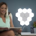 Zestaw Modułowych Paneli oświetlających LED na dotyk ze złączem magnetycznym Tilight InnovaGoods (3 Sztuki)
