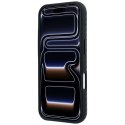 Etui BMW M Carbon Metal Logo MagSafe do iPhone 18 Pro Max / 17 Pro Max granatowy