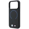 Etui BMW M Carbon Printed Ring MagSafe do iPhone 18 Pro / 17 Pro czarny