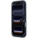 Etui BMW M Carbon Printed Ring MagSafe do iPhone 18 Pro Max / 17 Pro Max niebieski