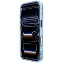 Etui BMW M IML Frosted Metal Logo & Trims MagSafe do iPhone 18 Pro / 17 Pro niebieski