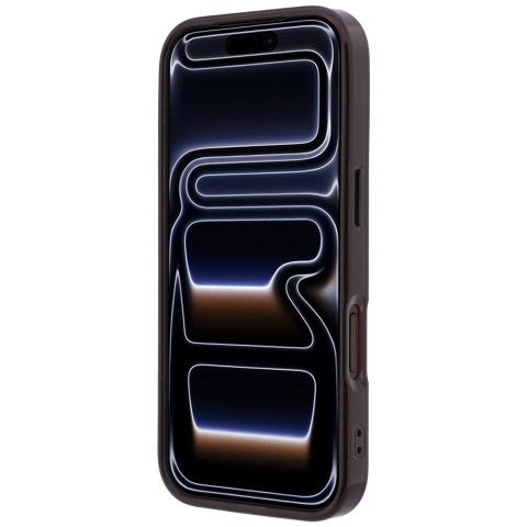 Etui BMW M IML Frosted Metal Logo & Trims MagSafe do iPhone 18 Pro Max / 17 Pro Max bordowy