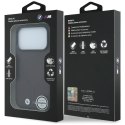 Etui BMW M IML Frosted Metal Logo & Trims MagSafe do iPhone 18 Pro Max / 17 Pro Max bordowy