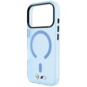 Etui BMW M IML Frosted Metal Logo & Trims MagSafe do iPhone 18 Pro Max / 17 Pro Max niebieski
