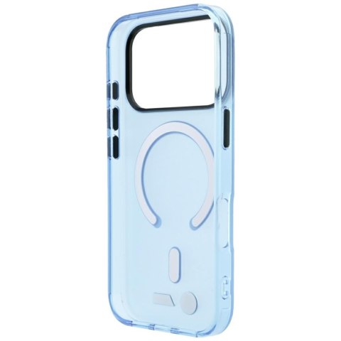 Etui BMW M IML Frosted Metal Logo & Trims MagSafe do iPhone 18 Pro Max / 17 Pro Max niebieski
