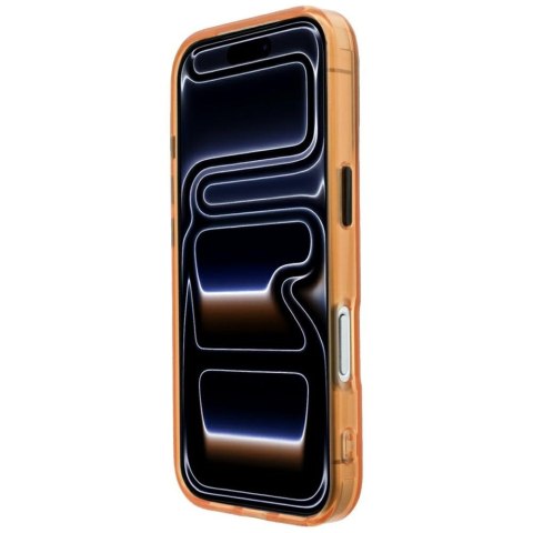 Etui BMW M IML Frosted Metal Logo & Trims MagSafe do iPhone 18 Pro Max / 17 Pro Max pomarańczowy