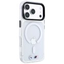 Etui BMW M IML Glossy Metal Logo & Trims MagSafe do iPhone 18 Pro / 17 Pro przezroczysty