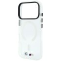 Etui BMW M IML Glossy Metal Logo & Trims MagSafe do iPhone 18 Pro / 17 Pro przezroczysty
