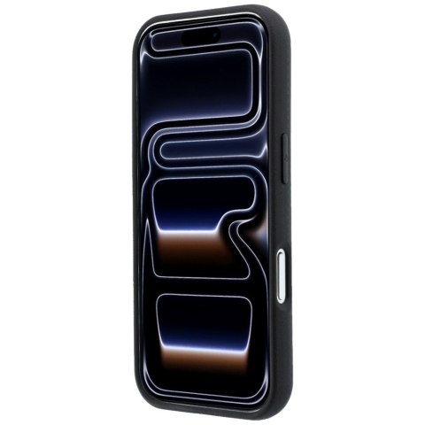 Etui BMW M Quadrille Kevlar Anthracite & Tricolor Print Lines MagSafe do iPhone 18 Pro / 17 Pro czarny