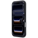 Etui BMW M Quadrille Kevlar Metal Logo MagSafe do iPhone 18 Pro / 17 Pro granatowy