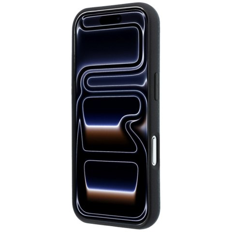 Etui BMW M Quadrille Kevlar Metal Logo MagSafe do iPhone 18 Pro / 17 Pro granatowy