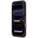Etui BMW M Quadrille Kevlar Metal Logo MagSafe do iPhone 18 Pro / 17 Pro pomarańczowy