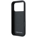 Etui BMW M Quadrille Kevlar Tricolor & Metal Logo MagSafe do iPhone 18 Pro / 17 Pro czarny
