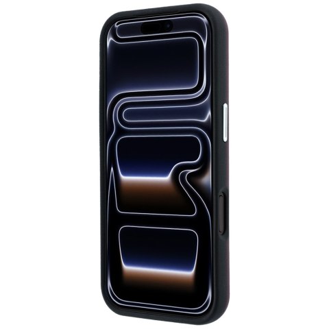 Etui BMW Sign Centered Deboss MagSafe do iPhone 18 Pro / 17 Pro bordowy