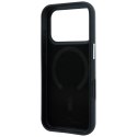 Etui BMW Sign Centered Deboss MagSafe do iPhone 18 Pro / 17 Pro szary