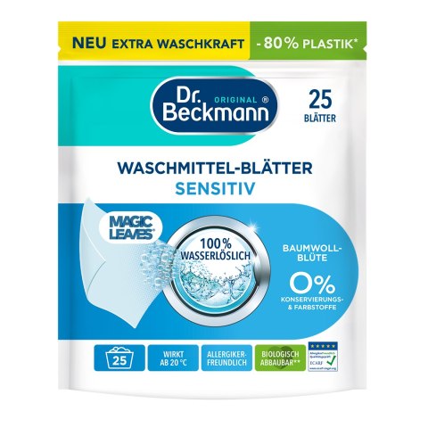 Dr. Beckmann Listki do Prania Sensitiv 25 szt.