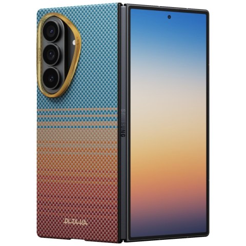 Etui PITAKA California Dream 01 Edge Case do Samsung Galaxy Z Fold8 Ultra sunset