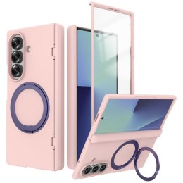 Etui Beline Hinge 360 do Samsung Galaxy Z Fold8 różowy