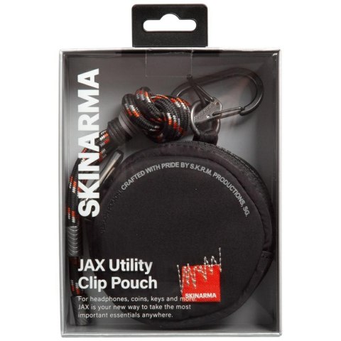 Saszetka z karabińczykiem Skinarma Jax czarny