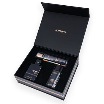 Al Haramain Amber Oud Private Edition Gift Set EDP 75 ml, EDP 30 ml and Body Veil 250 ml 75 ml