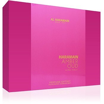 Al Haramain Amber Oud Ultra Violet Gift Set EDP 75 ml, EDP 30 ml and Body Mist 200 ml 75 ml