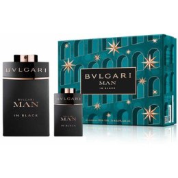 Bvlgari MAN In Black Zestaw kosmetyczny EDP 100 ml a miniaturka EDP 15 ml 100 ml