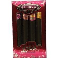 Cuba Jungle Gift Set Cuba Heartbreaker EDT 35 ml, Cuba Snake EDT 35 ml, Cuba Tiger EDT 35 ml and Cuba Zebra EDT 35 ml 140 ml